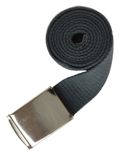 Long Adjustable Canvas Belt for Men