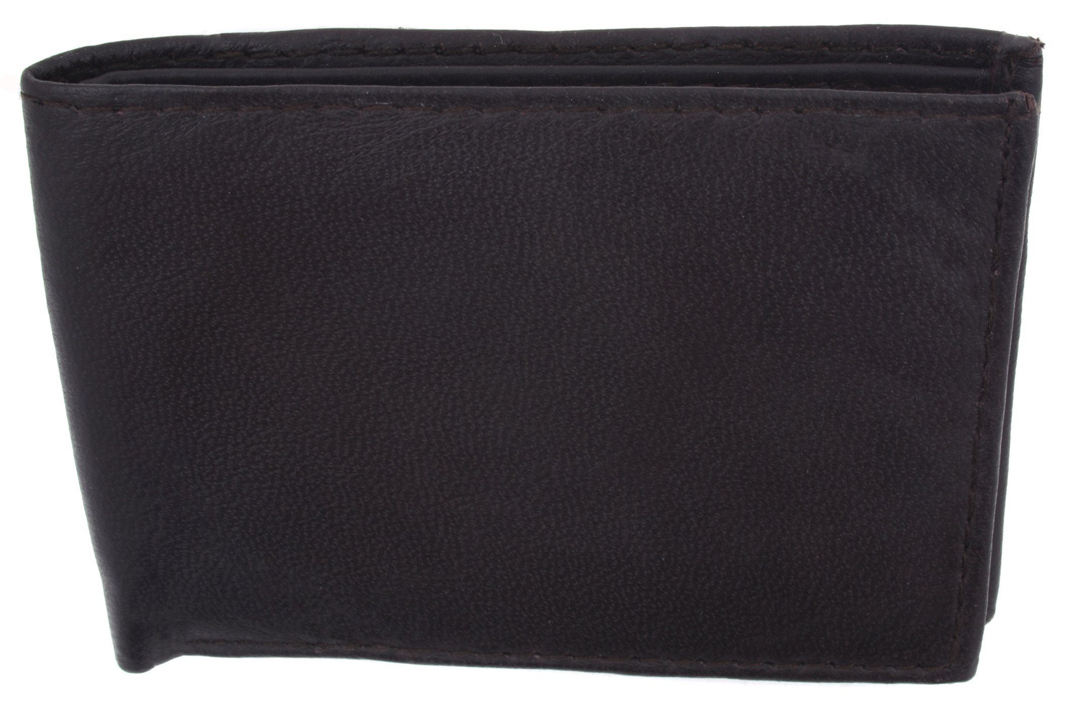 AFONiE Men's Genuine Leather Bi-fold Wallet