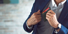 Croco Men's Wallet RFID Credit Card Case