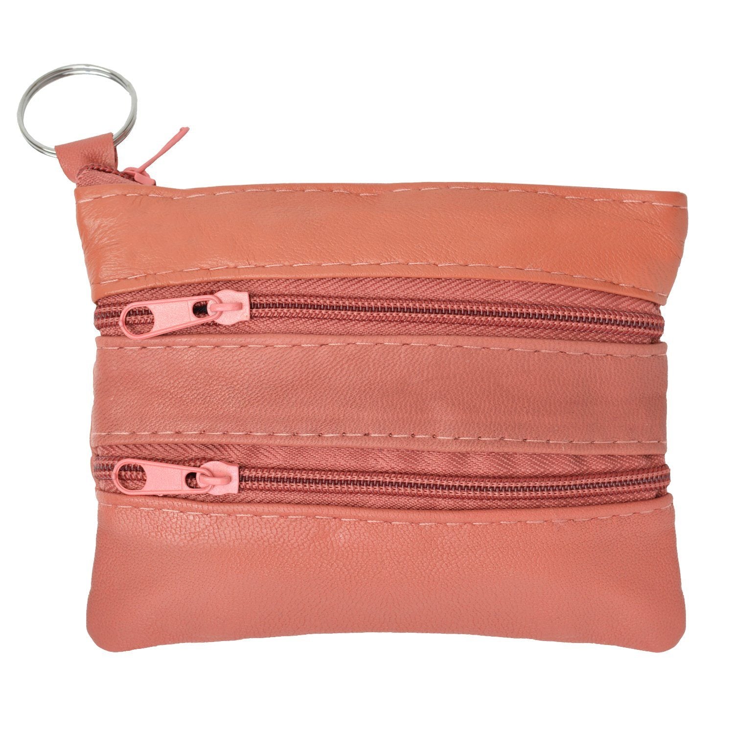 Key Chain Leather Wallet