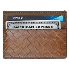 Minimalist Wallet, Slim Thin Leather Card Holder Wallet