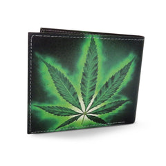 Leather Graphic Wallet For Men