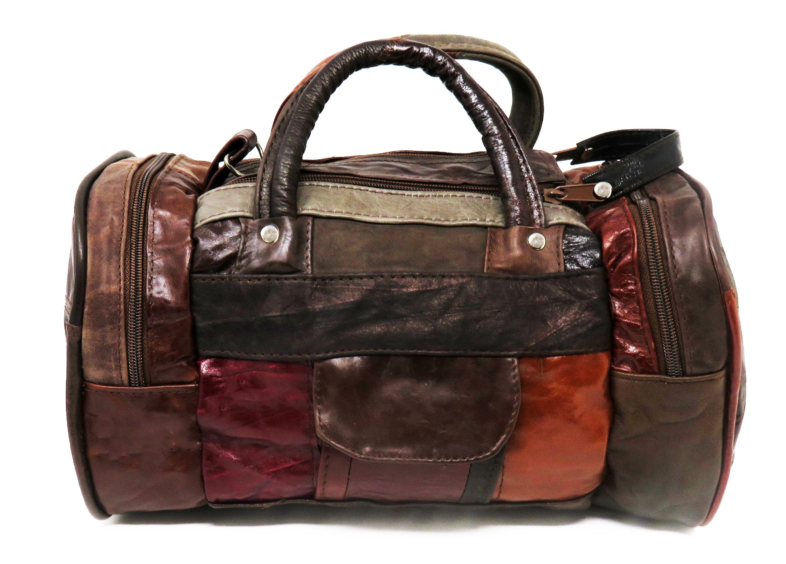 Soft Leather Duffel Bag by AFONiE™
