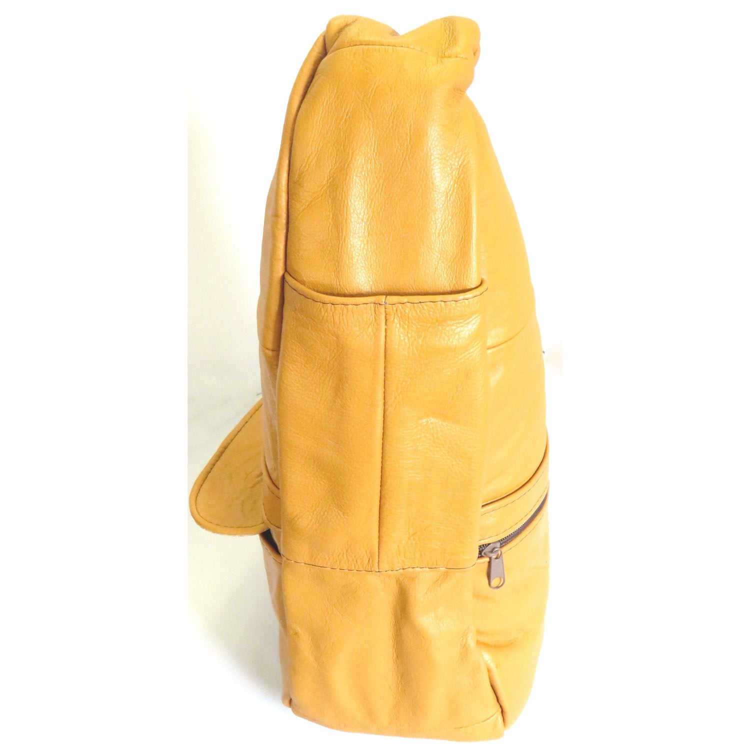 Genuine Leather Sling Backpack