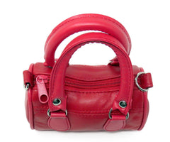 Mini Leather Satchel Handbag
