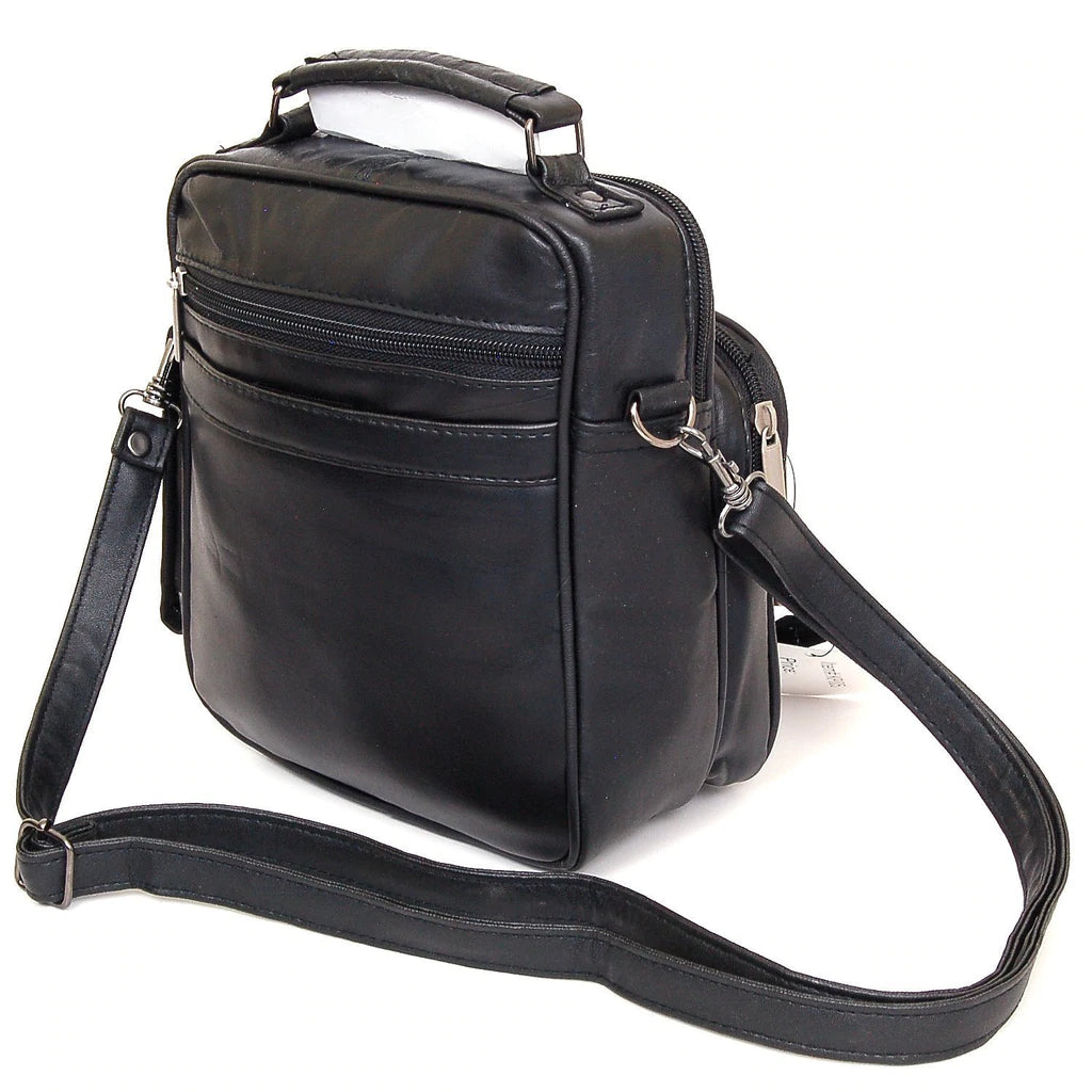 Leather Organizer Camera Style Bag