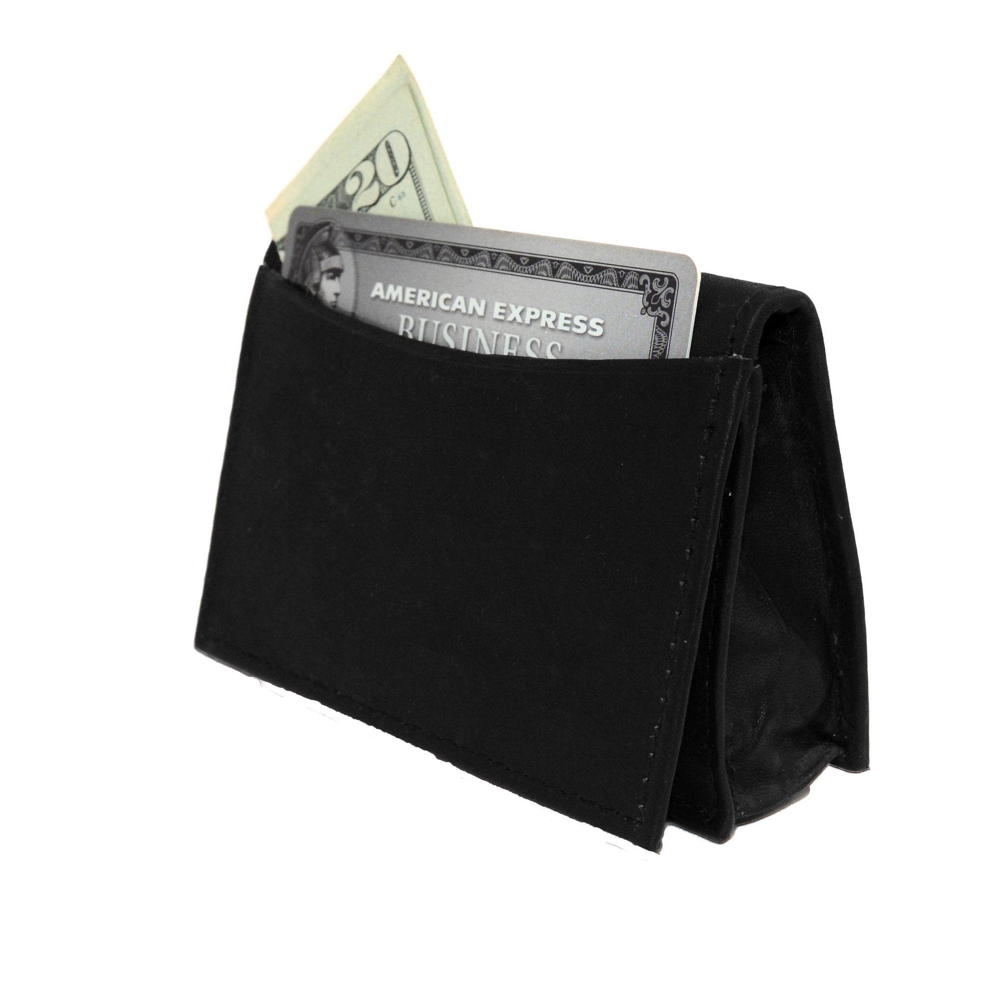 Genuine RFID-Blocking Best Business Card Holder Leather Card Case Excellent Designer - Brown