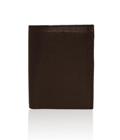 Genuine RFID-Blocking Men's Extra Capacity Leather Wallet - Brown