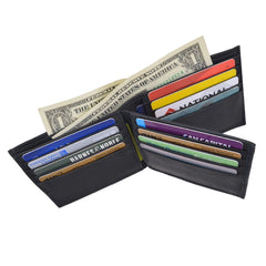RFID Camo Billfold Leather Wallet