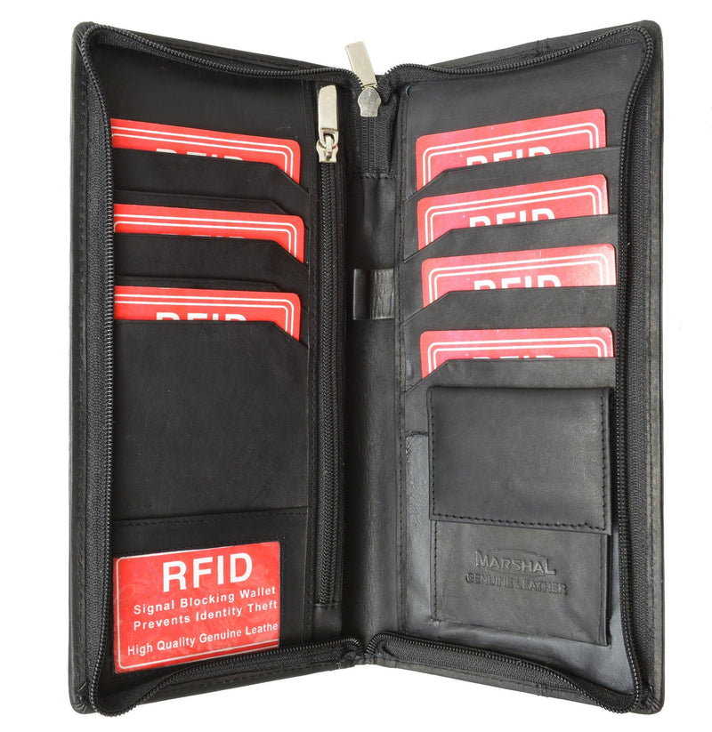RFID Blocking US Passport Cover ID Holder Wallet