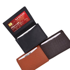 Croco Men's Wallet RFID Credit Card Case