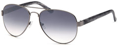Modern Aviator Thick Frame Sunglasses -Pack of 4