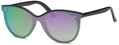 Modern Flat Lens Fashion Sunglasses - Pack of 4