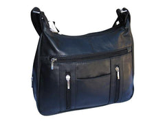 Lambskin Leather Purse - Navy Color