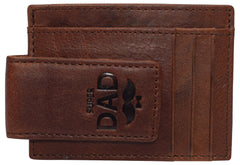 Designed Leather Money Clip