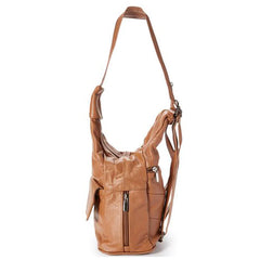 Genuine Leather Sling Style Backpack
