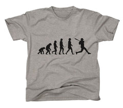 AFONiE Human Evolution Baseball Kids T-Shirt