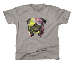 AFONiE DJ Pug Kids T-Shirt