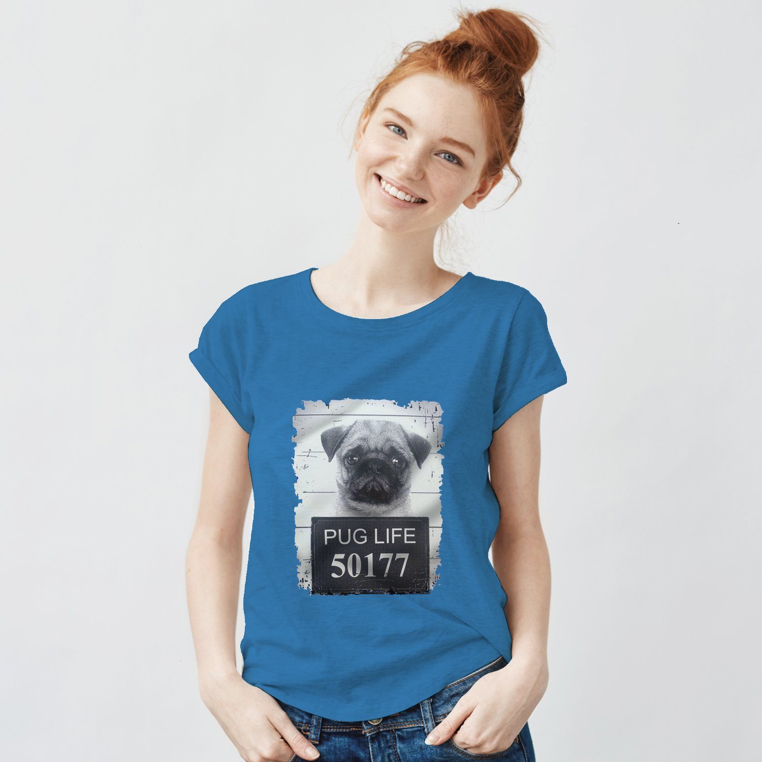 Pug Jail Life Women T-Shirts