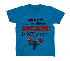 AFONiE Cheerleading Is My Sport Kids T-Shirt