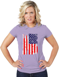 Torn USA Flag T-shirt