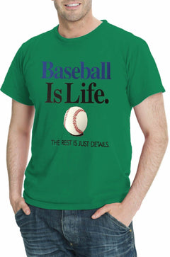 AFONiE Baseball Is Life THE REST IS JUST DETAILS Men's Sport T-Shirt