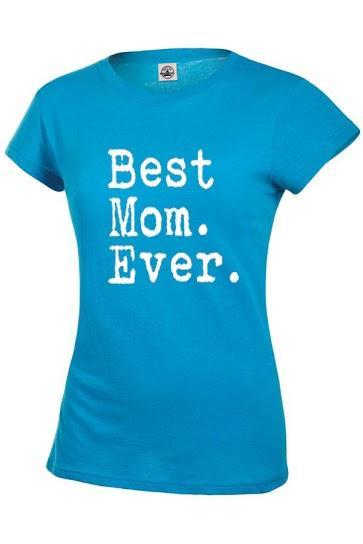 AFONiE Best Mom Ever Womens T shirt