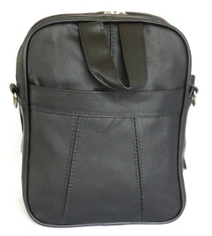 Genuine Leather Backpack -  Black Color