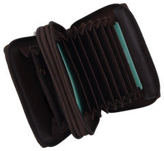 Leather Secure Cards Holder Wallet