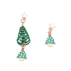 Holiday Lane Gold and Silver-Tone Dangle Earrings