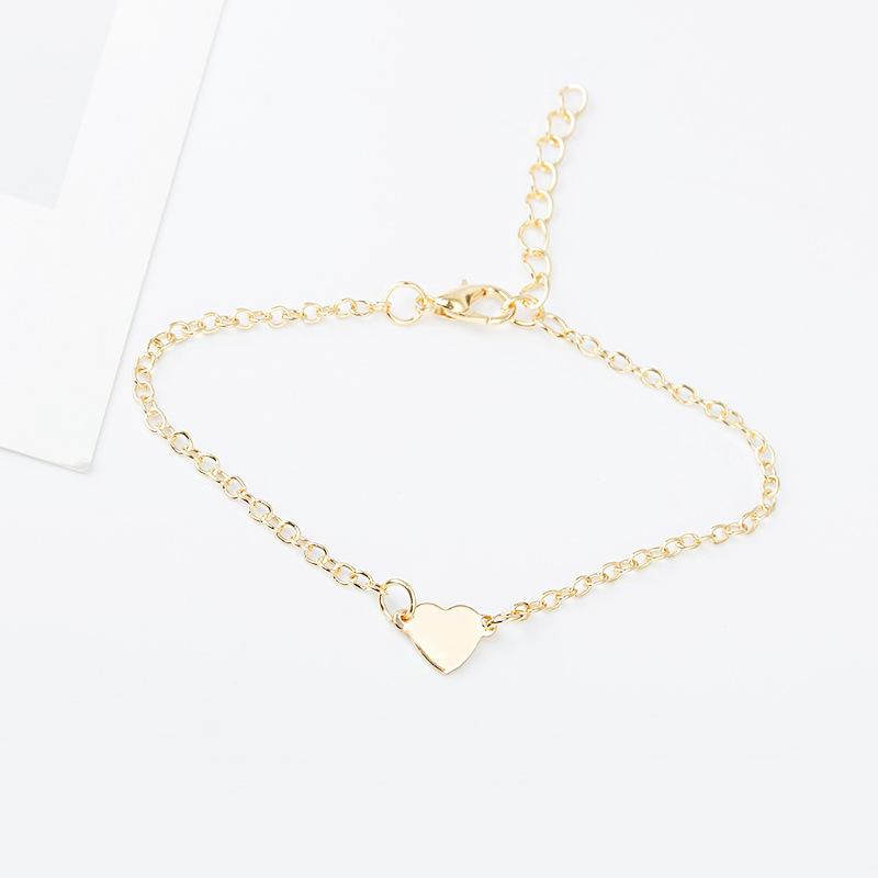 14K Gold plated Elegant Heart Bracelet
