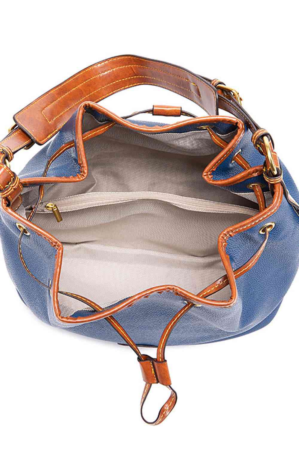 Drawstring Bucket Shoulder Bag