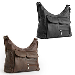 Hobo-inspired Leather Bag