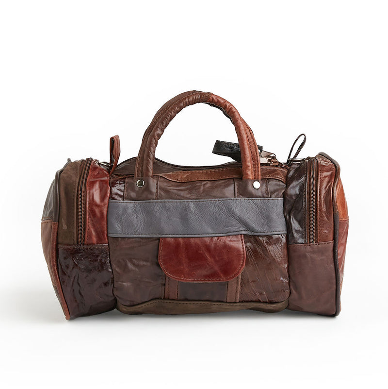 Soft Leather Duffel Bag by AFONiE™