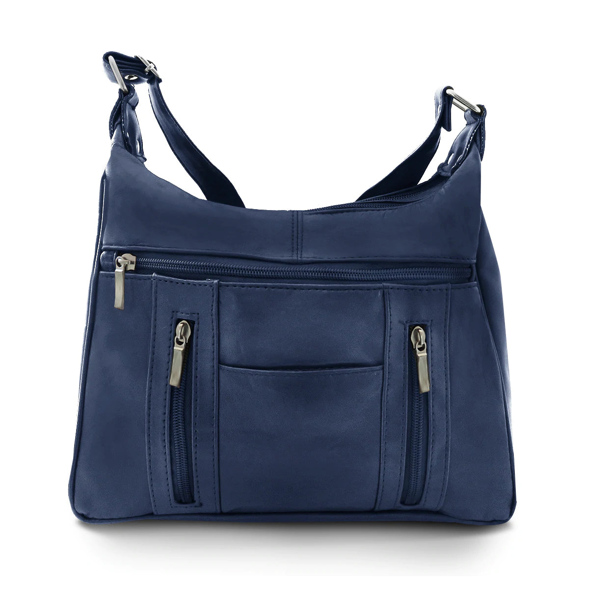 Amazon.com: Navy Leather Handbag