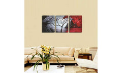 Wall Decor Oil Paintings On Canvas Various Abstract Designs 3 Panels