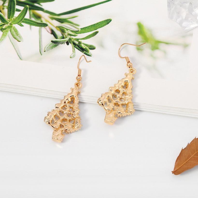 Holiday Lane Gold and Silver-Tone Dangle Earrings
