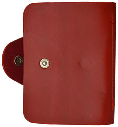 Soft  Durable Leather Credit Card Holder Assorted Colors